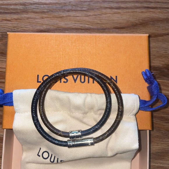 Louis Vuitton Keep it Double Bracelet (Brown) - Picture 1 of 7